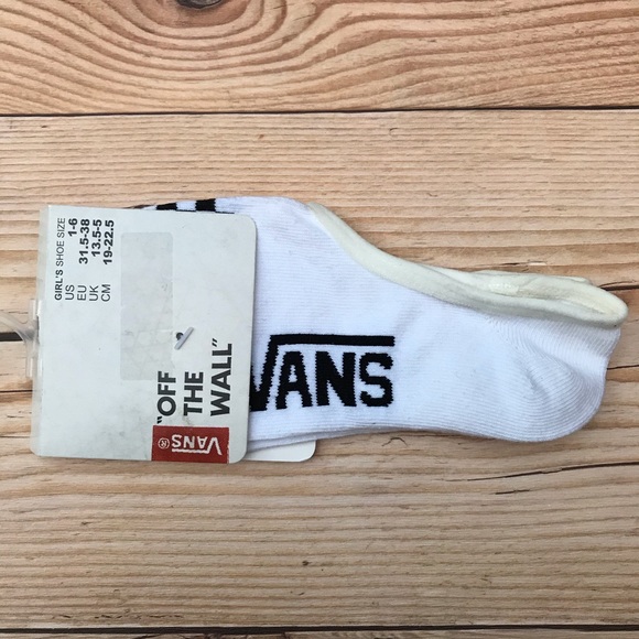 Vans White Footie Socks - Picture 6 of 10
